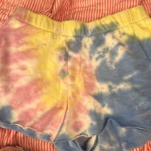 Pacsun tie dye shorts